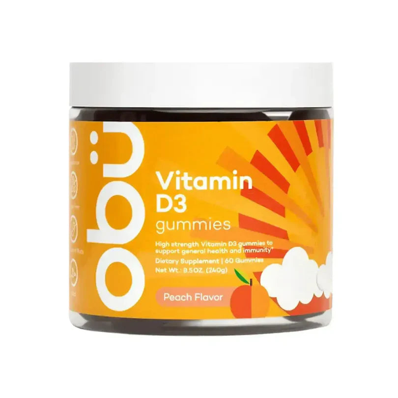 Obu Vitamin D3 Gummies – 60 Pcs