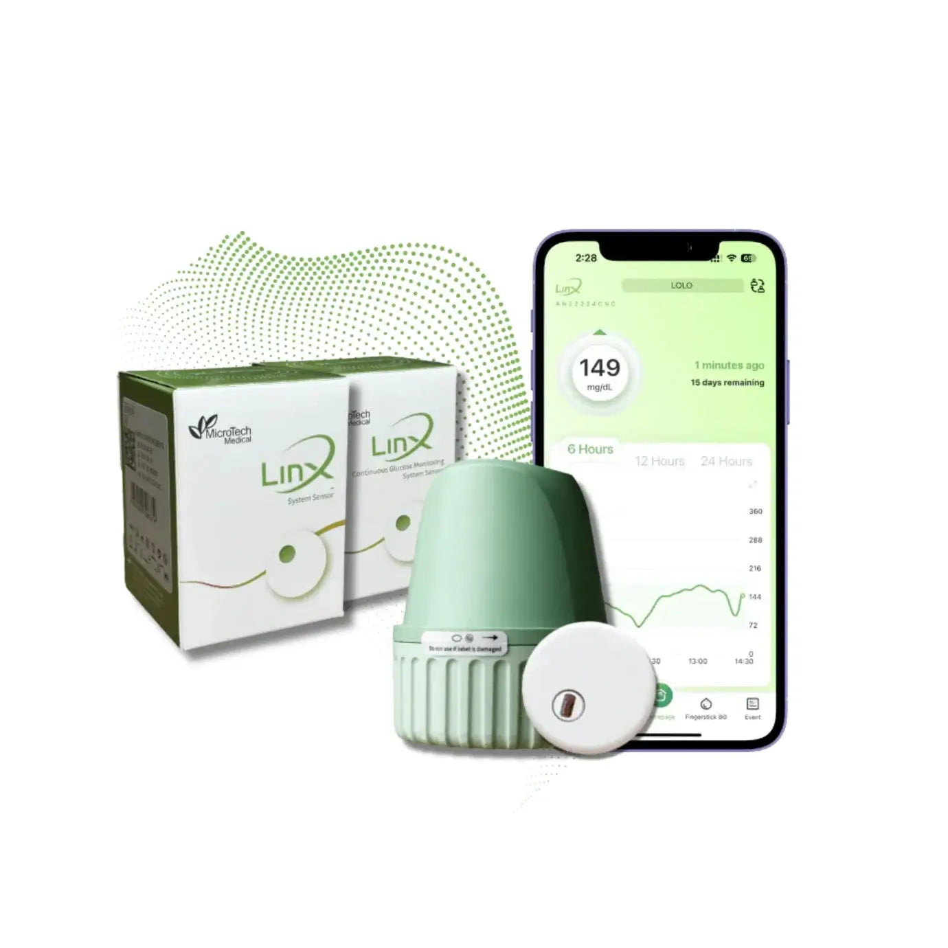 جهاز مراقبة السكر LINX CGM
