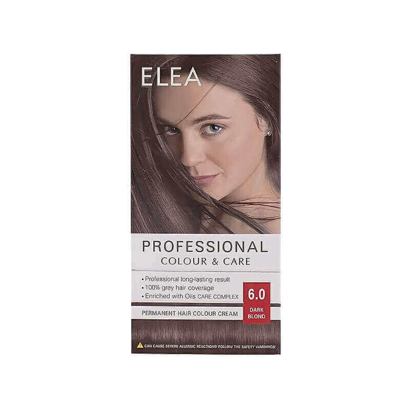 Elea Hair Color Cream 6/0 Dark Blond 123ml