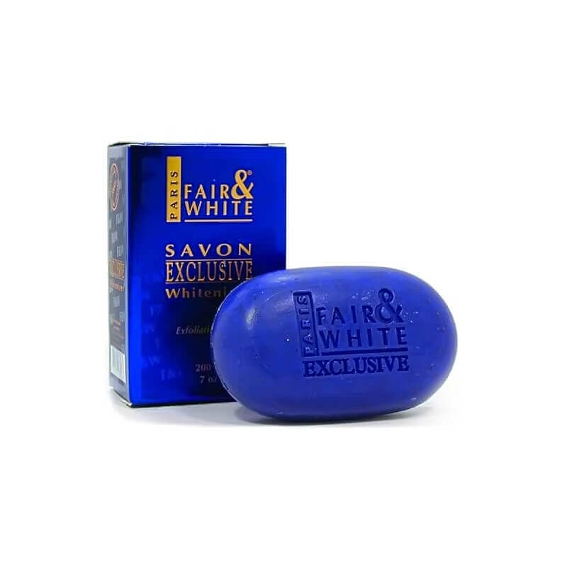 Fair & White Savon Whit Exfol. Soap Blue200G Fw005
