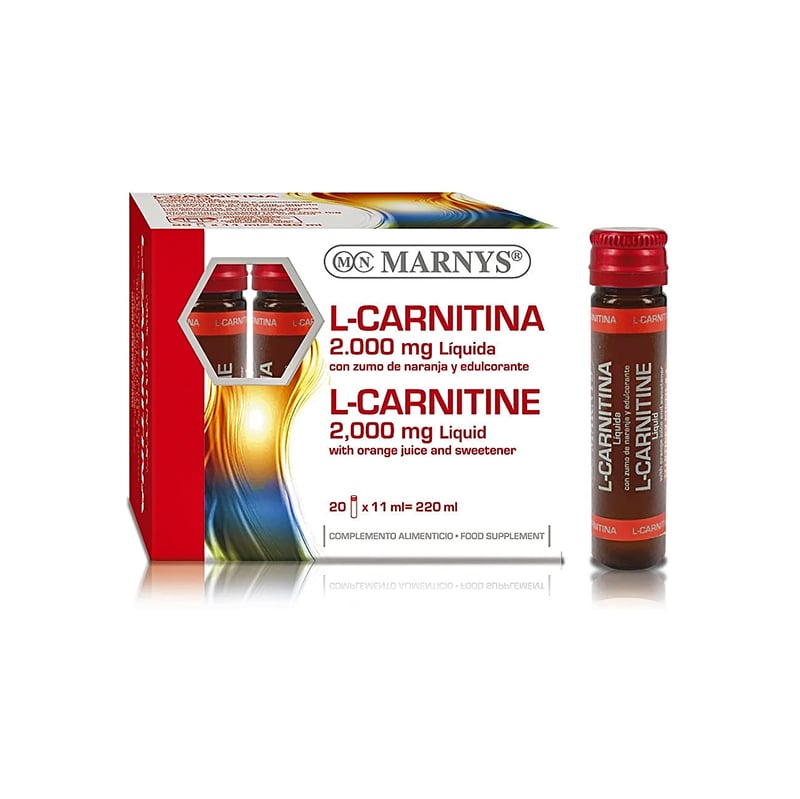مارنيز ل- كارنيتينا 2000 مجم 20 قارورة ملكار لإنقاص الوزن