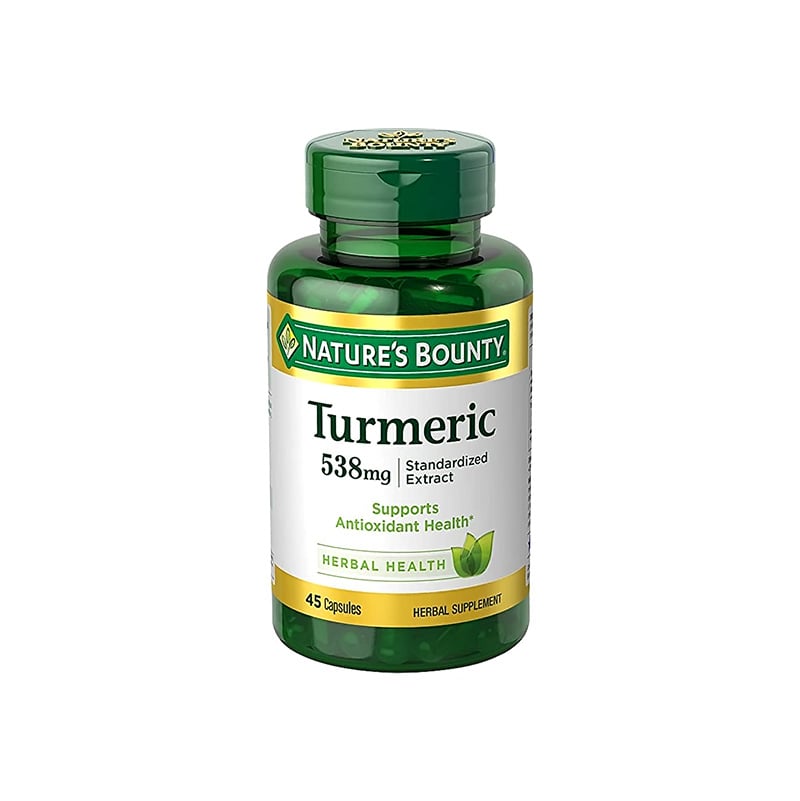 Natures Bounty Turmeric 538 mg Caps 45'S Antioxidant Support
