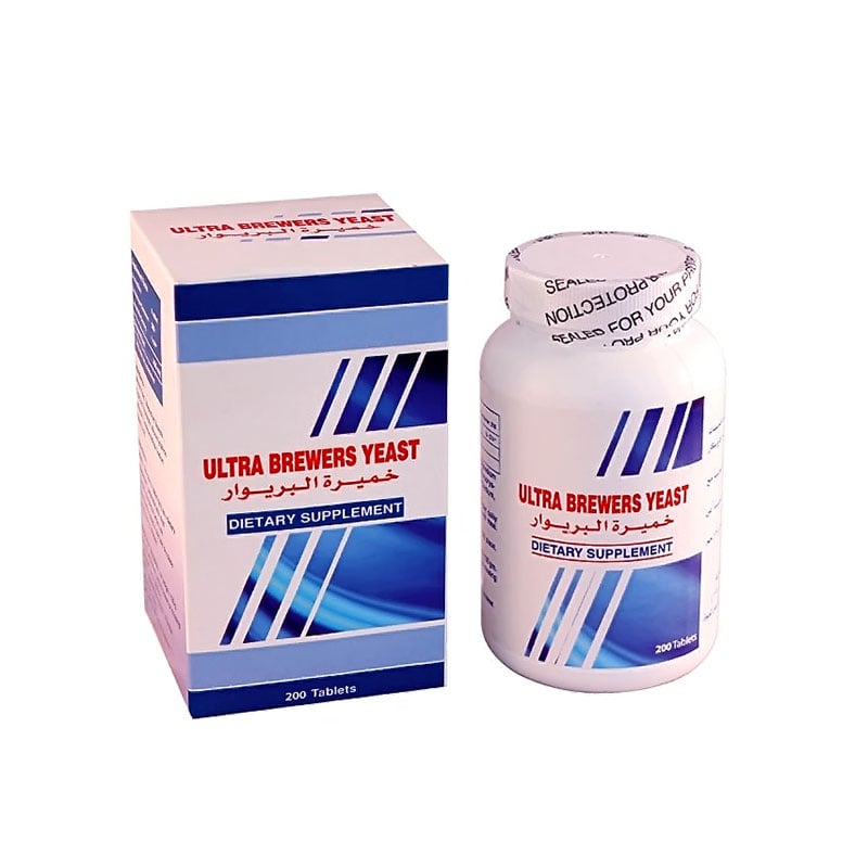 ميغا فارما أولترا خميرة البيرة 350 ملغ 200 قرص
