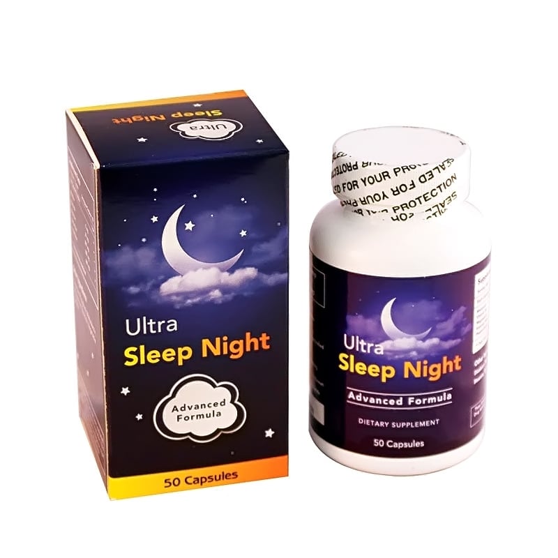 Mega Pharma Ultra Sleep Night Caps – 50 Capsules