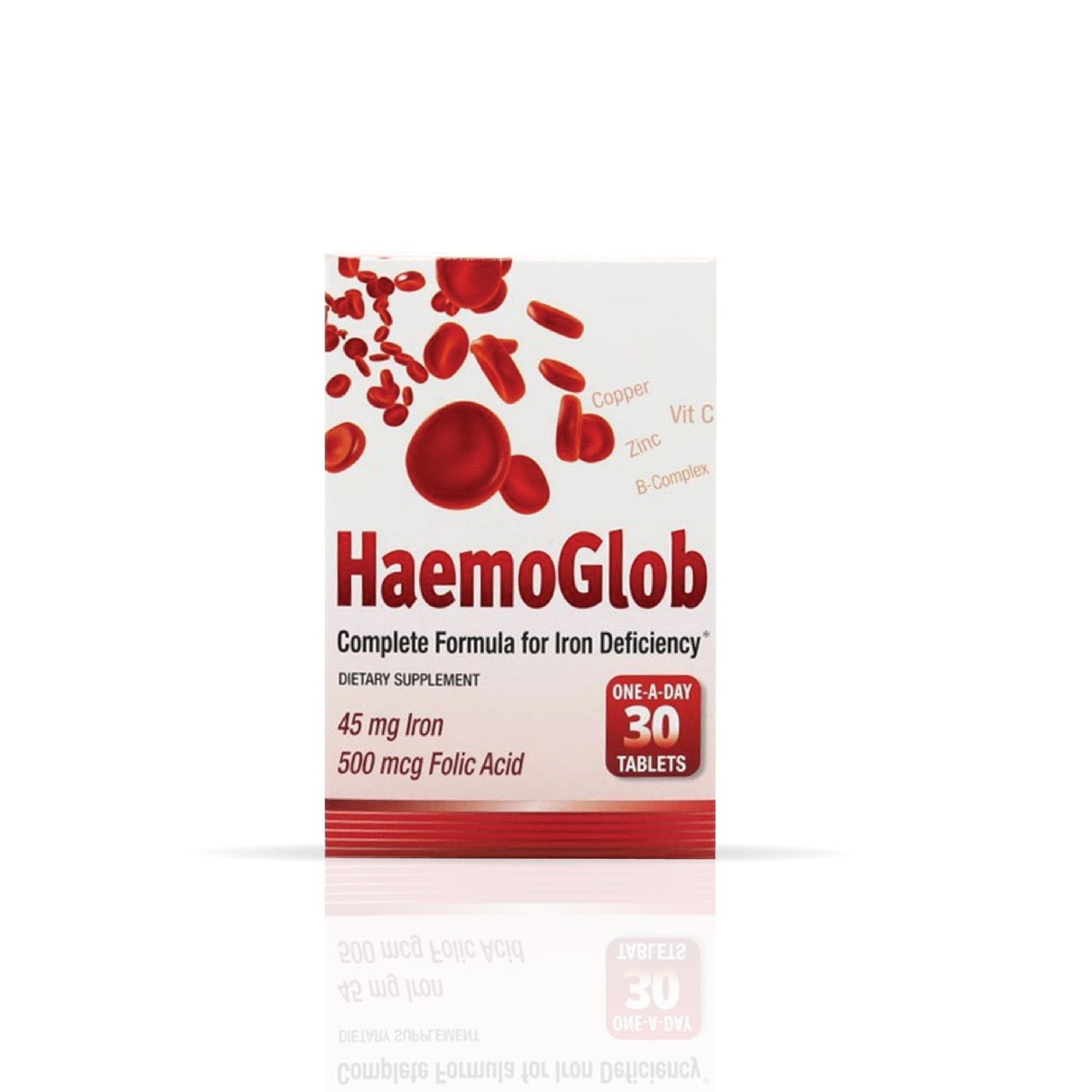أقراص هيموغلوب – مكمل الحديد والفيتامينات للنشاط اليومي