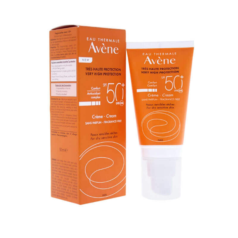 Avene Very High Protection SPF 50+ Cream For Dry Sensitive Skin 50 ml