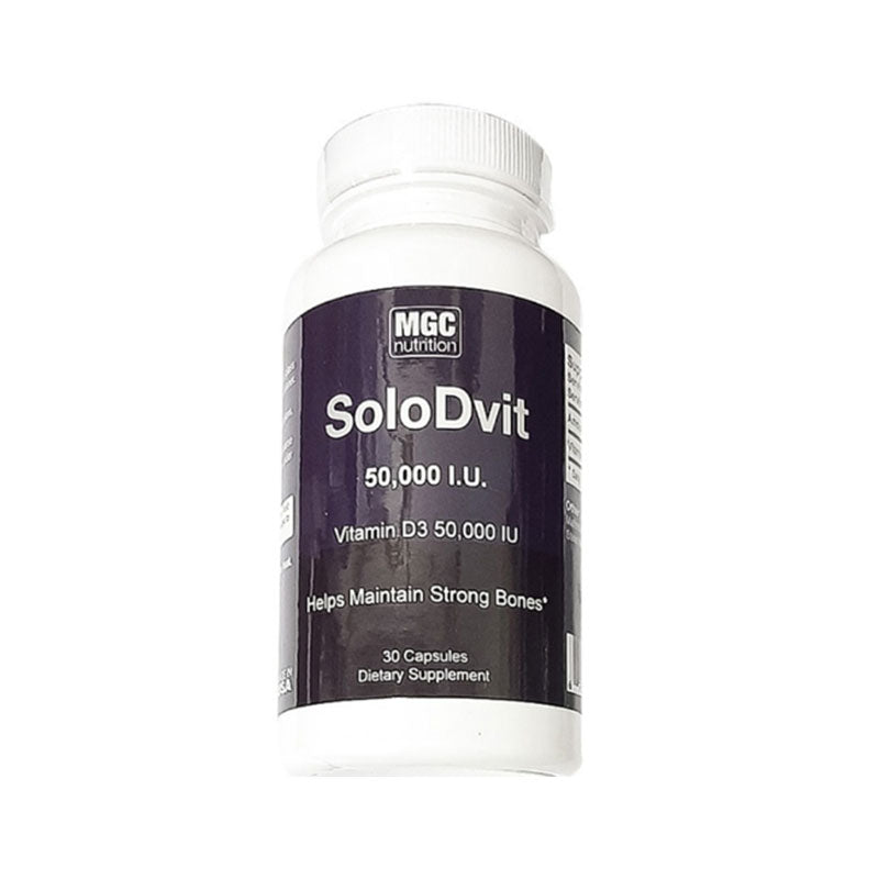 MGC Nutrition SoloDvit 50,000 IU Caps 30'S