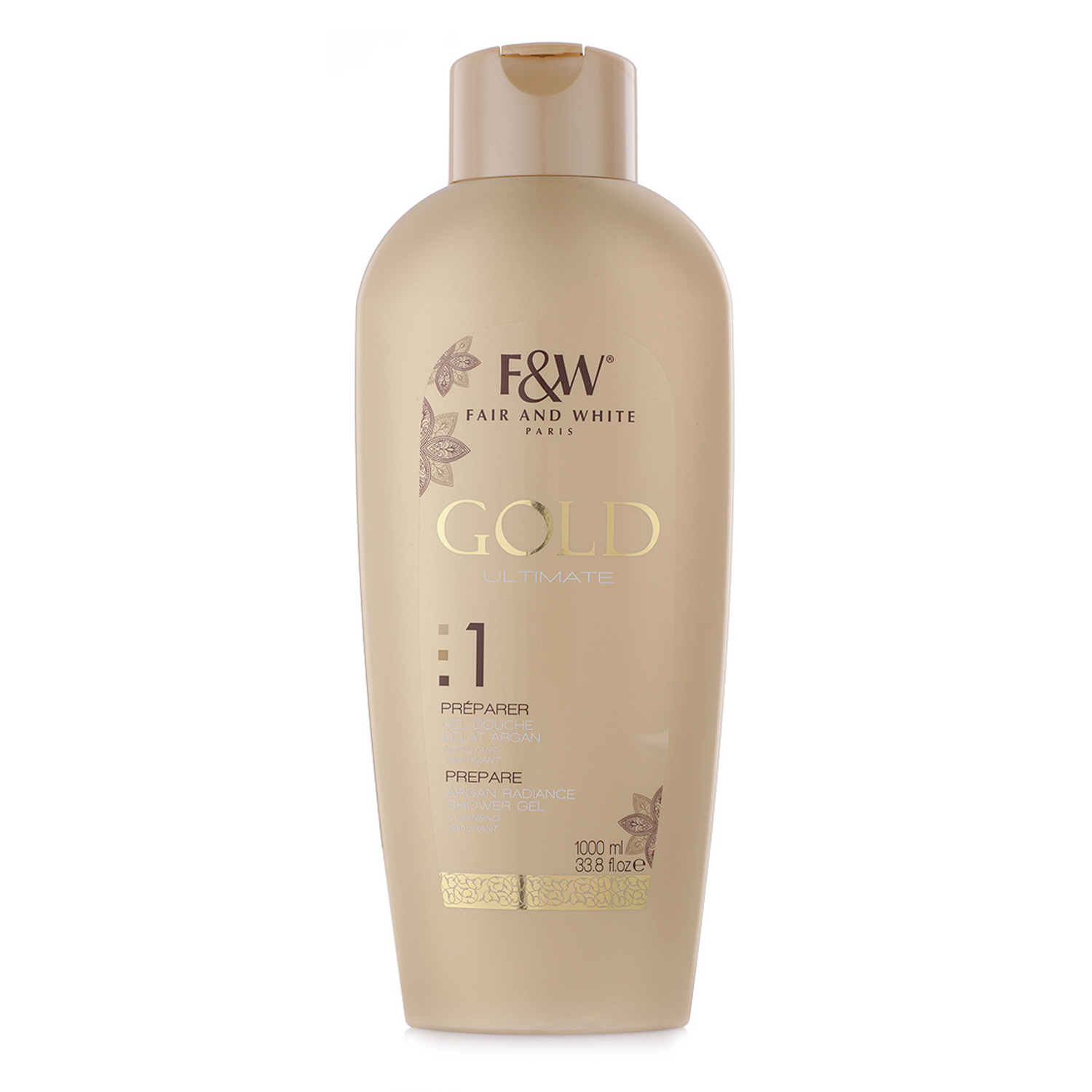 Fair & White Gold Ultimate Argan Shower Gel 1000 ML