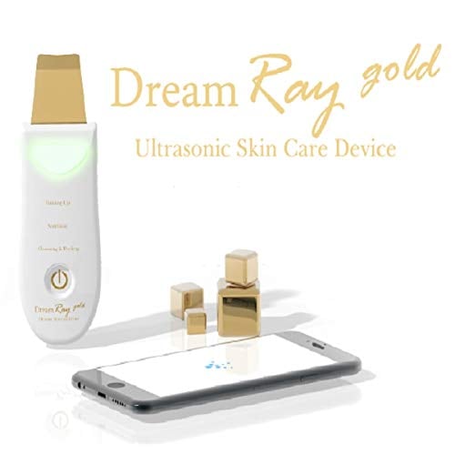 Derma Ray Gold Ultrasonic Skincare Device