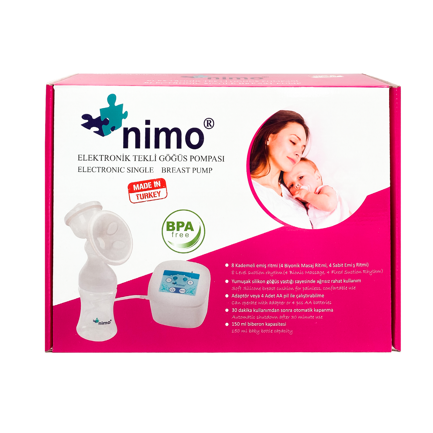 Nimo Single Electric Breast Pump