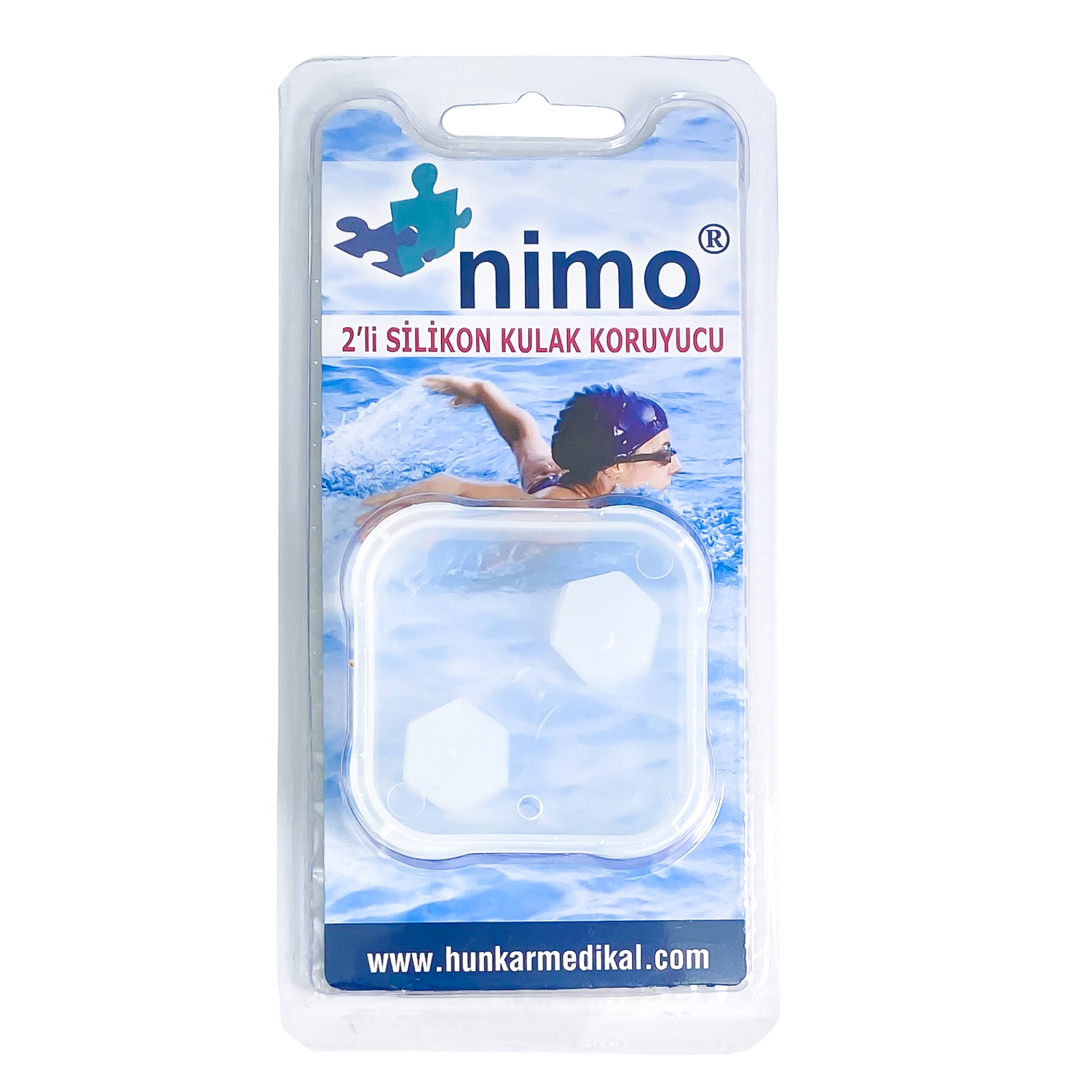 Nimo Silicone Ear Plugs 2 PCS protect from water