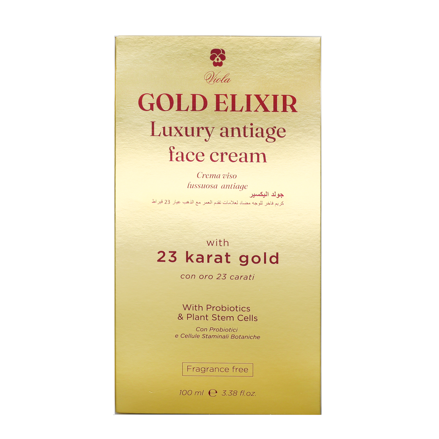 Viola Gold Elixir Face Cream - 100 ml (Anti-Aging) - Beauty Vitamins