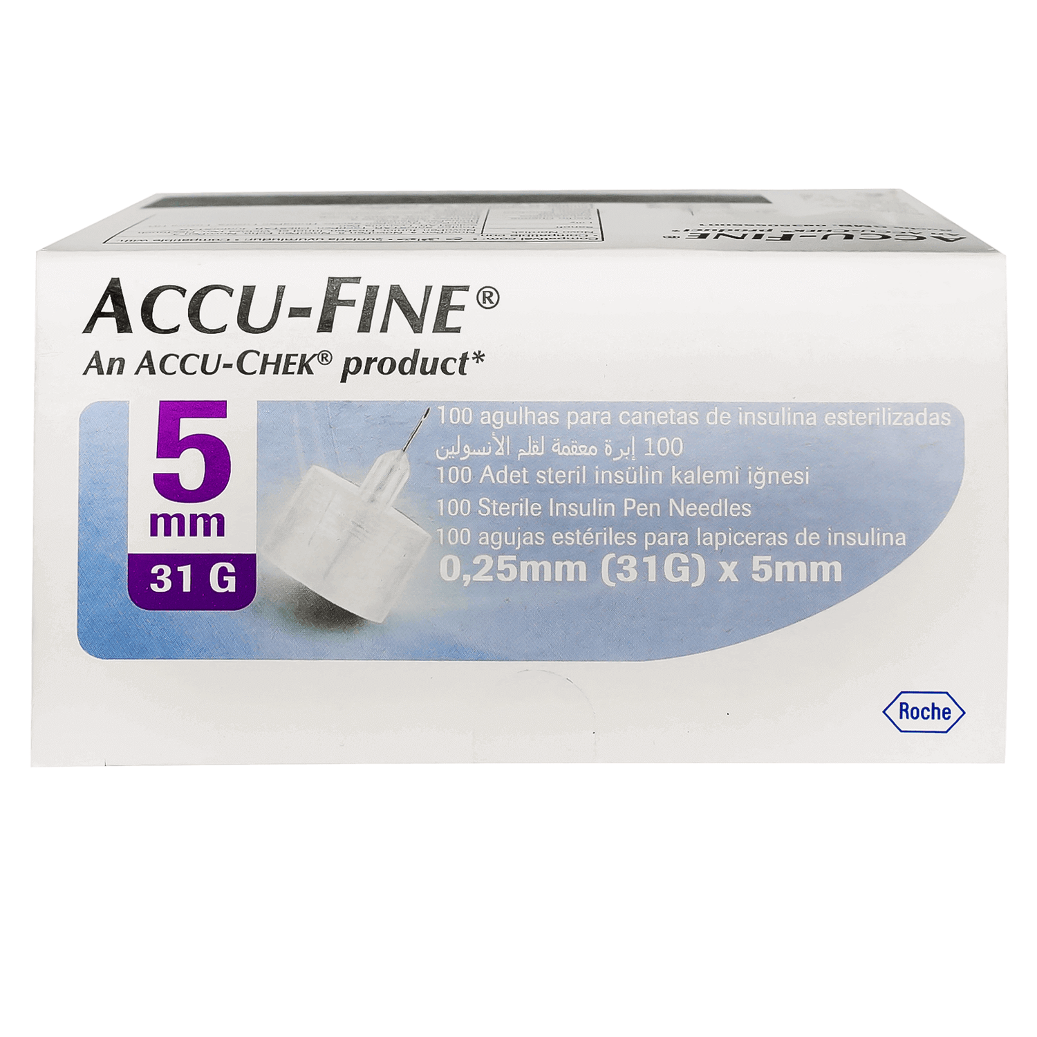 Accu Fine 0.25mm (31G) *5mm 100'S