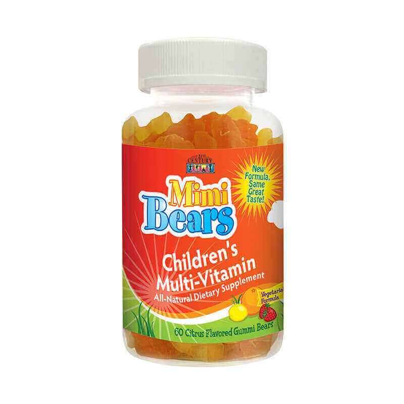 21St Century Mimi Bear Children Multivitamin Gummies 60'S