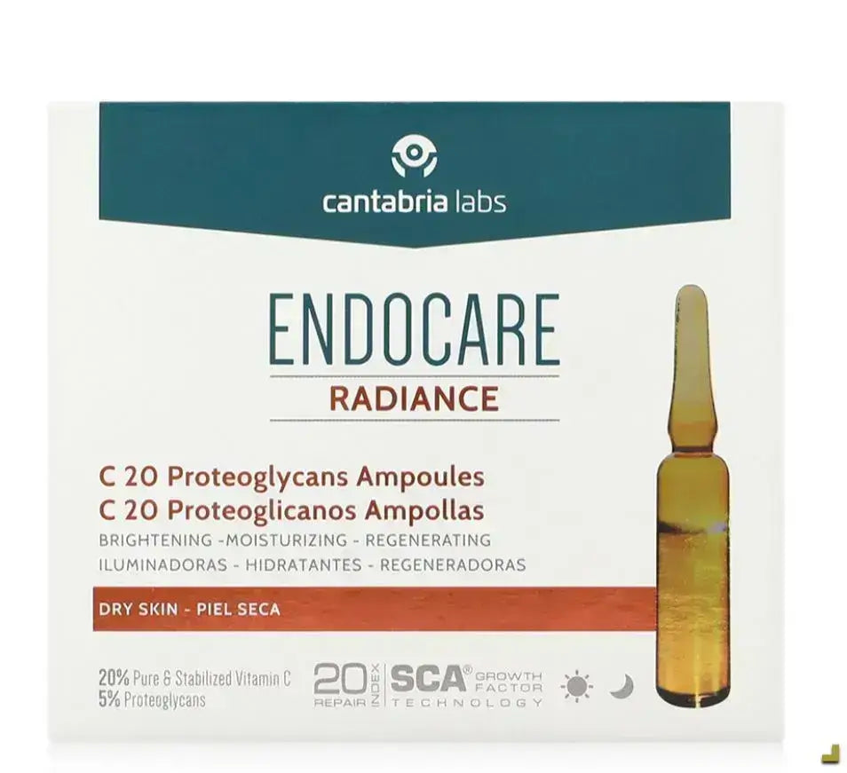 Cantabria Endocare Radiance C 20 Proteoglycans Ampoules 20 Repair