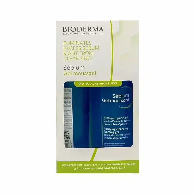 Bioderma Sebium Foaming Gel Offer 500 mL + 200 mL