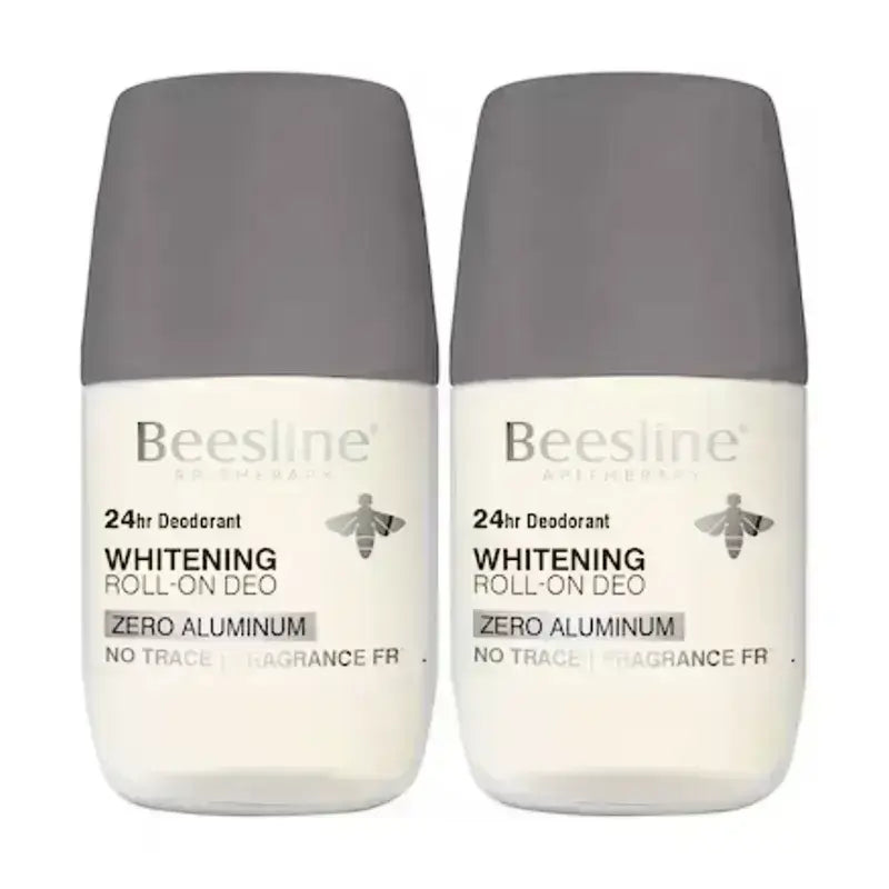 Beesline 24H Zero Aluminium Roll-On Deo 1+1 Offer