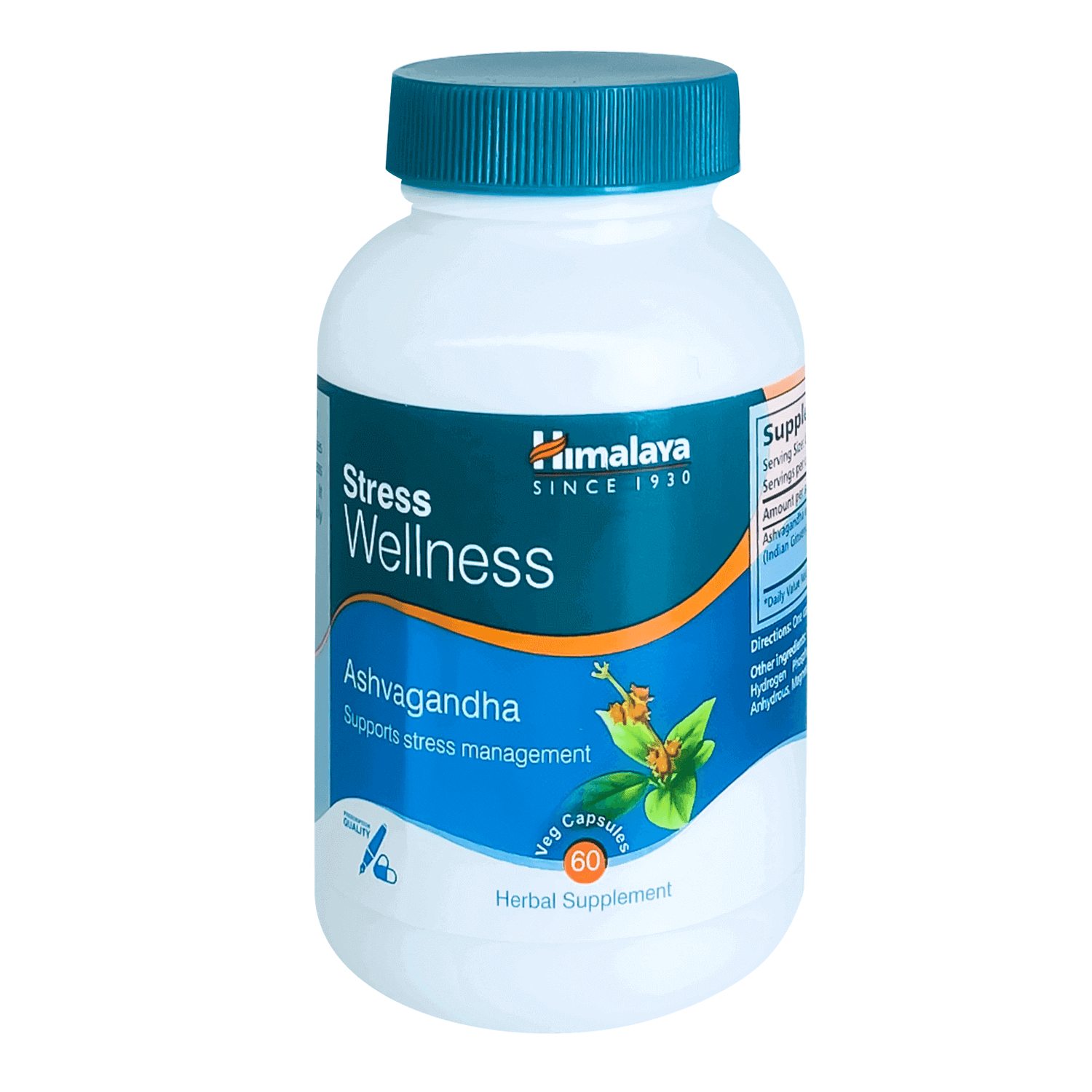 Himalaya Ashwagandha Capsules – 60 Capsules - Beauty Vitamins