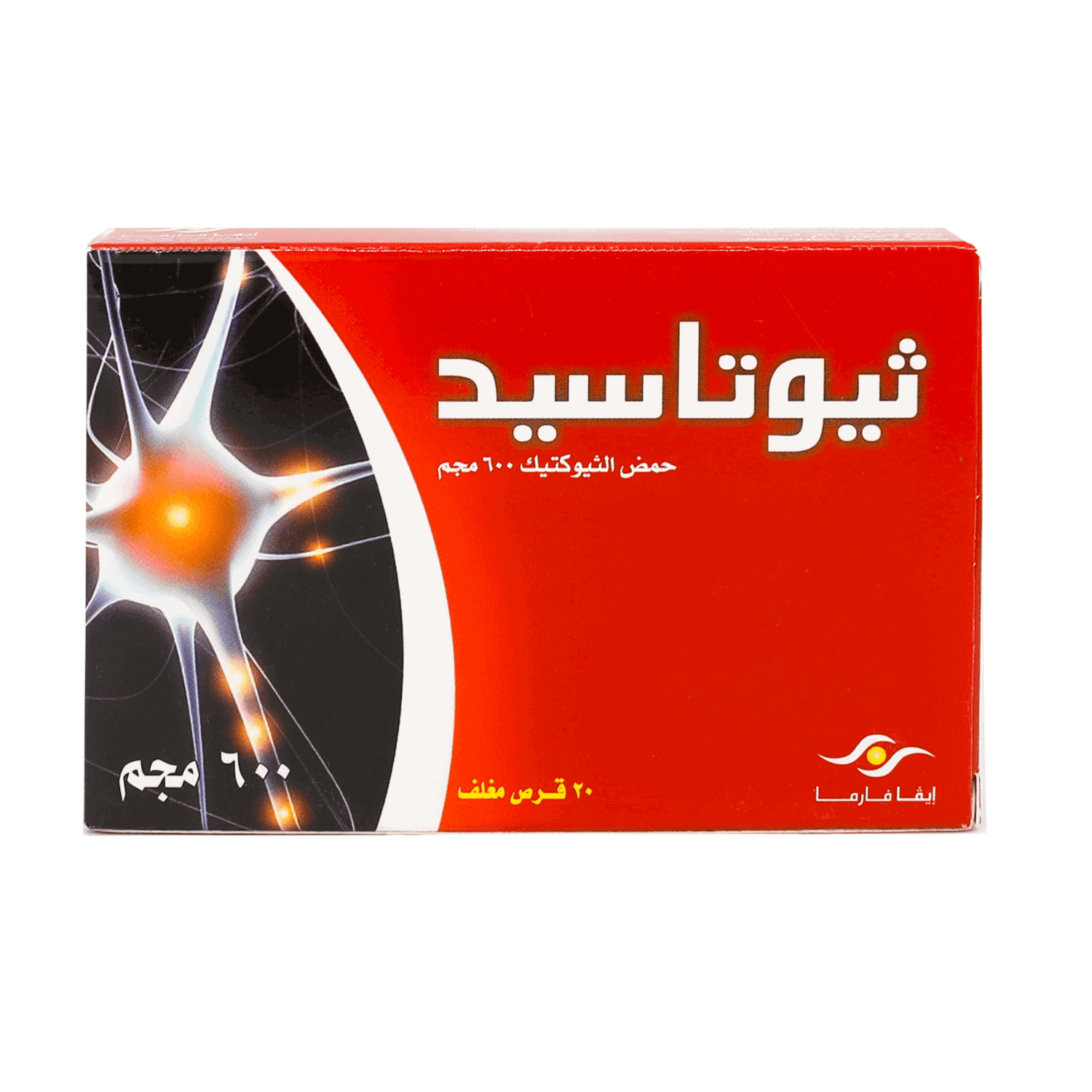 ثيوتاكيد تابز 600 ملغ 20' اضطراب عصبي