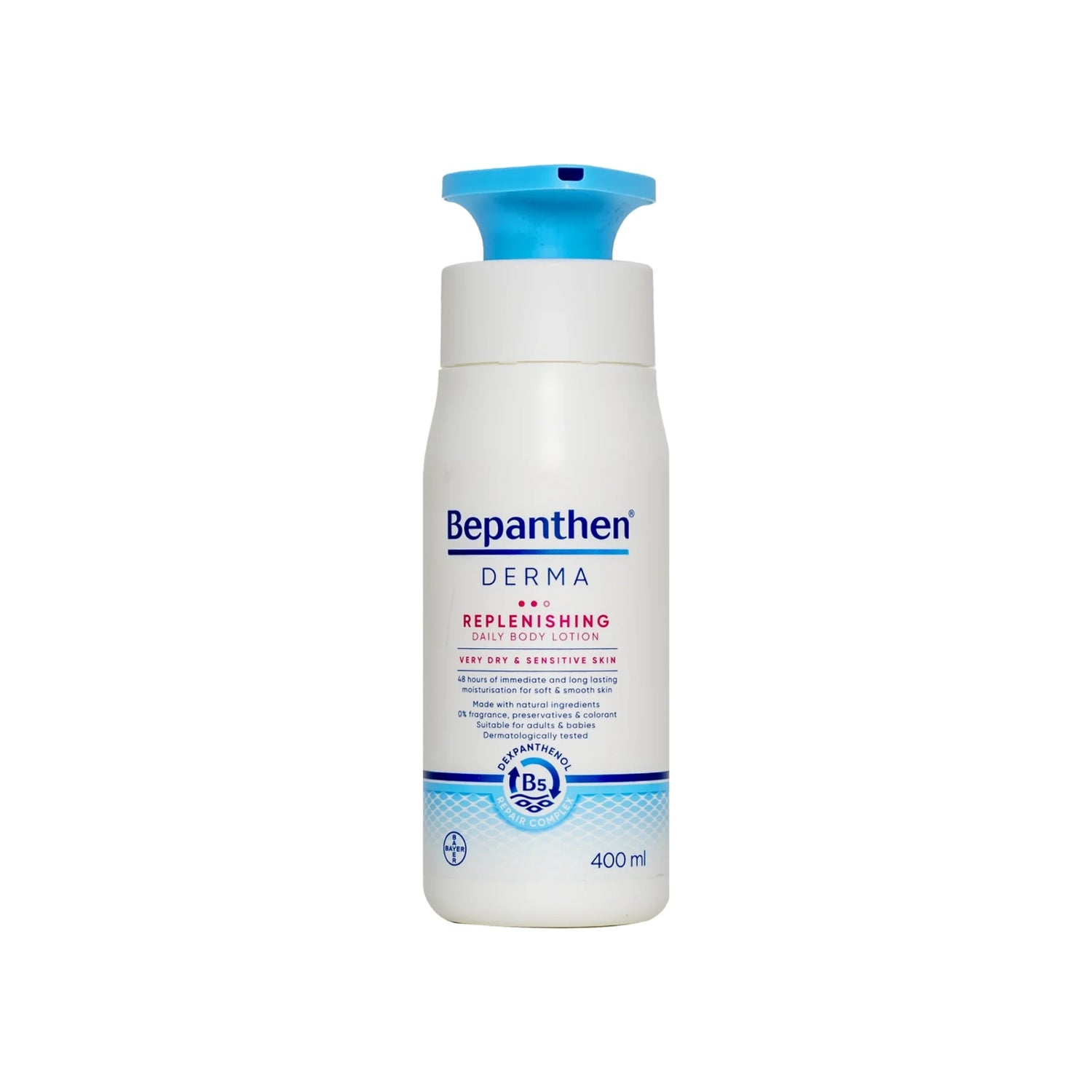Bepanthen Derma Replenishing Body Lotion For Very Dry & Sensitive Skin 400 ml