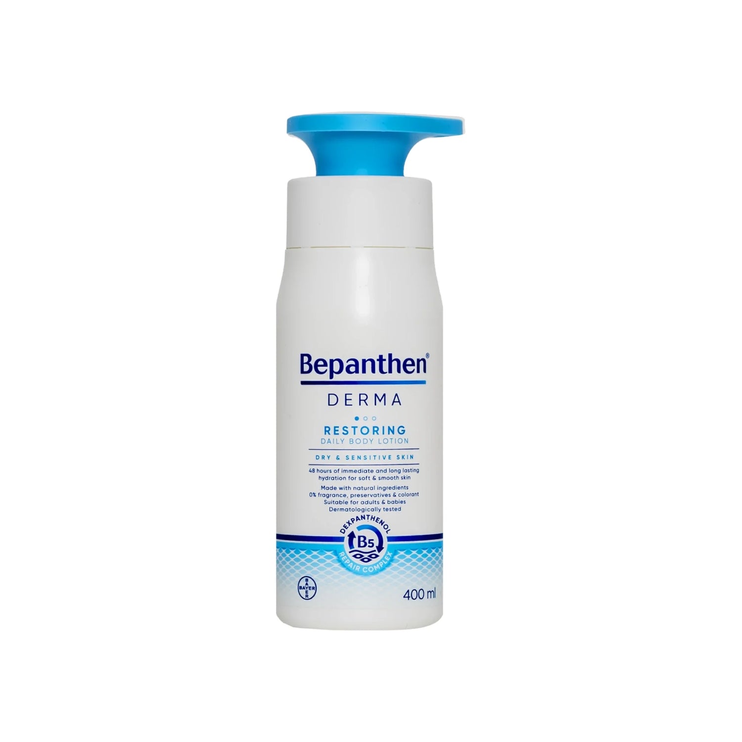 Bepanthen Derma Restoring Body Lotion For Dry & Sensitive Skin 400 ml