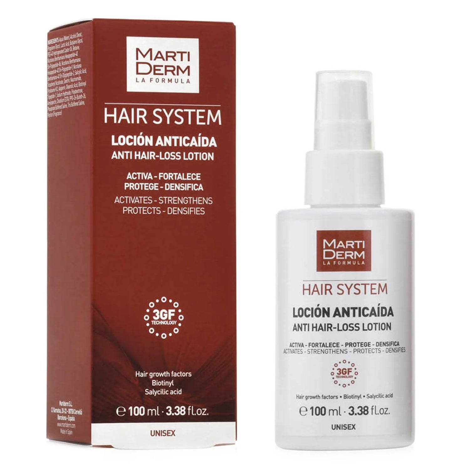 مارتيديرم انتيكايدا لوشن 100 مل لتساقط الشعر