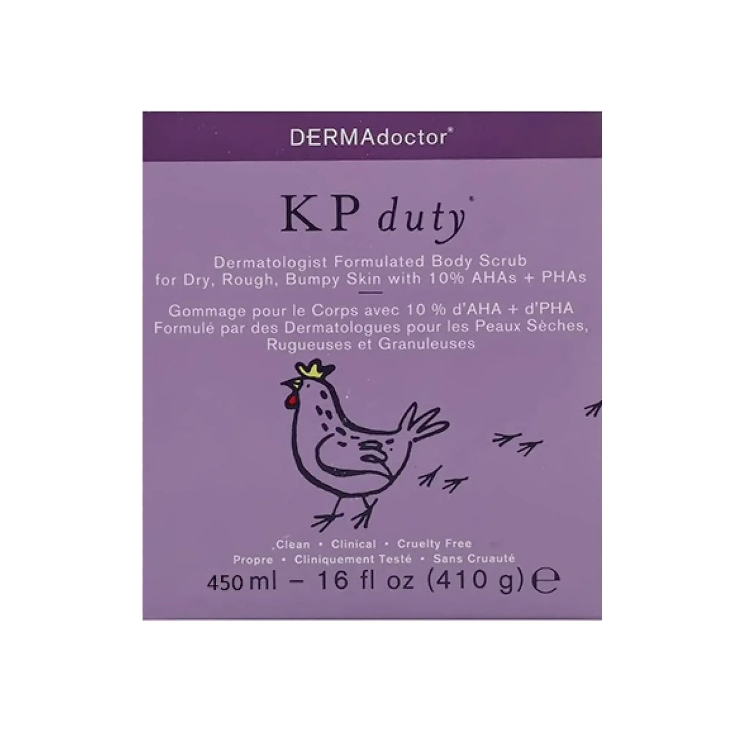 Derma Dr KP Duty Body Scrub 450 g
