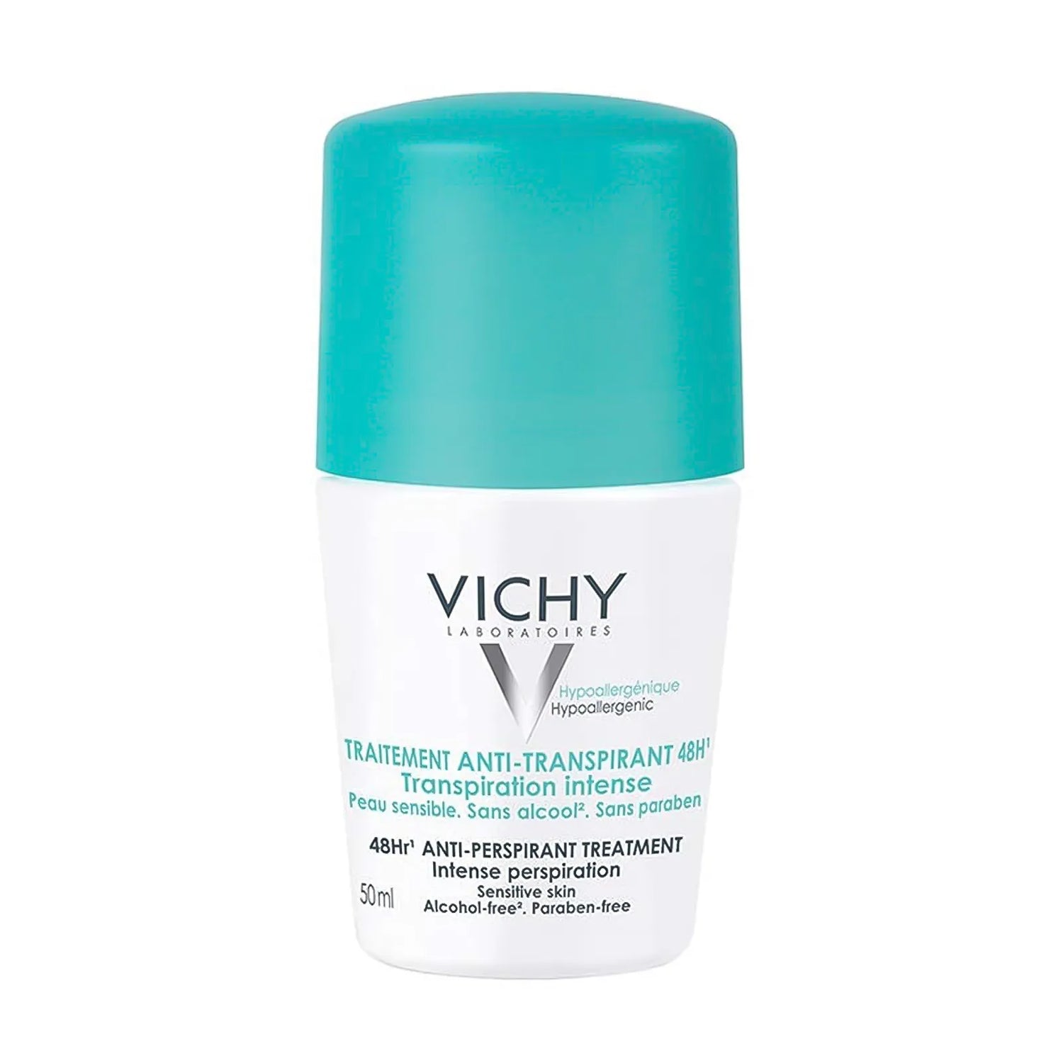 Vichy 48H Intensive Regulateur Deo Roll-On 50 ml (Green) - Beauty Vitamins