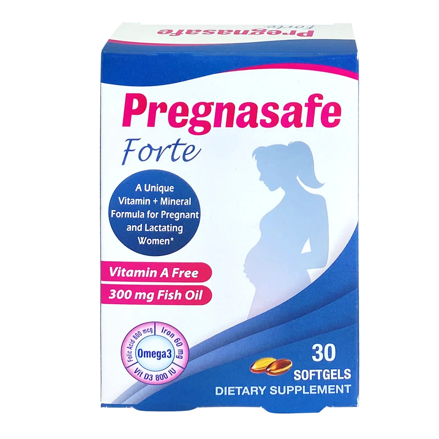 Pregnasafe Forte - 30 Capsules - Beauty Vitamins