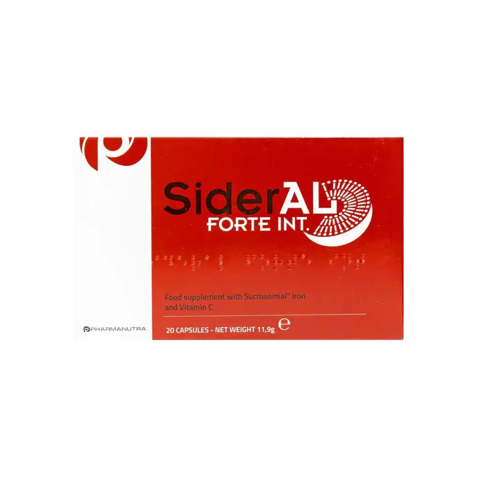 sideral forte iron supplement with Vitamin C – gluten-free and gentle on stomach