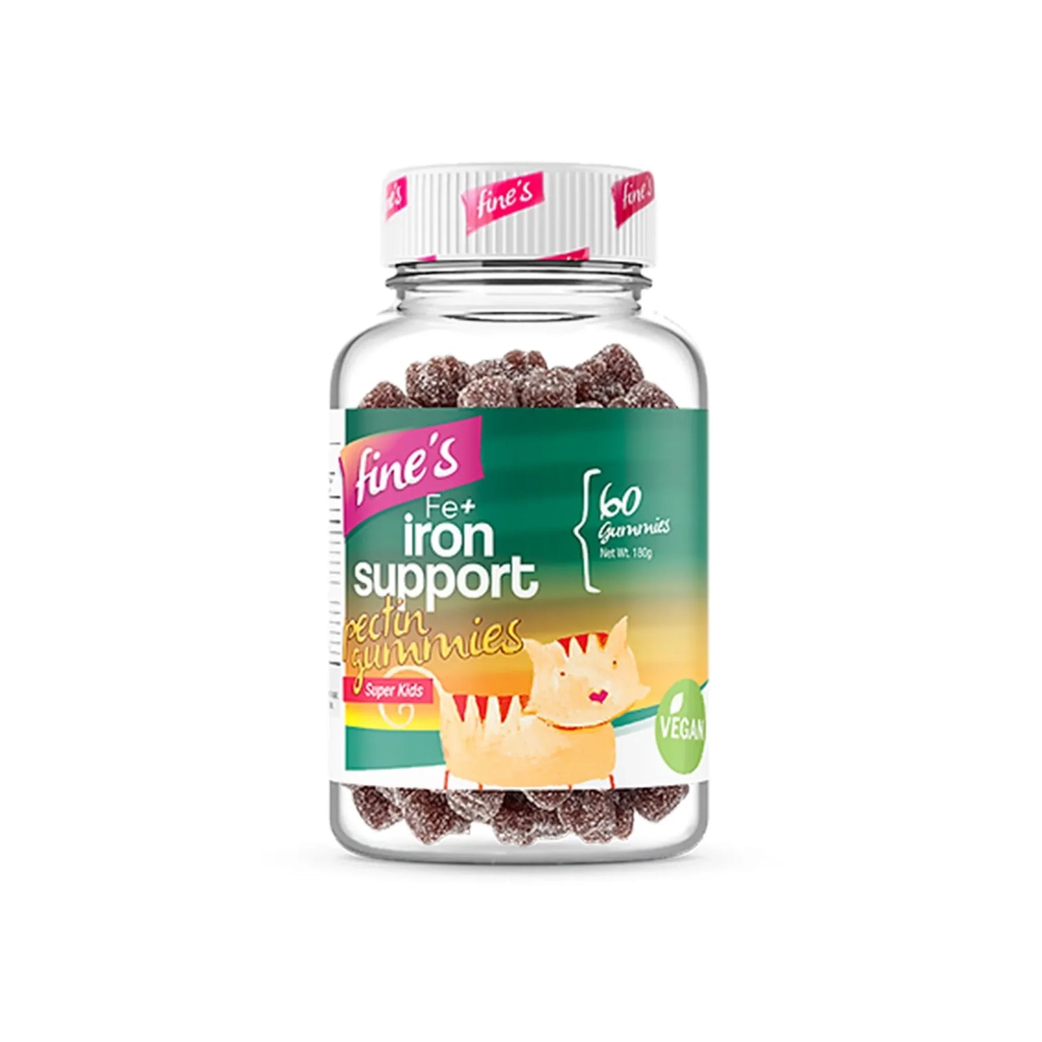 دعم الحديد من فاين + Fe 60 علكة