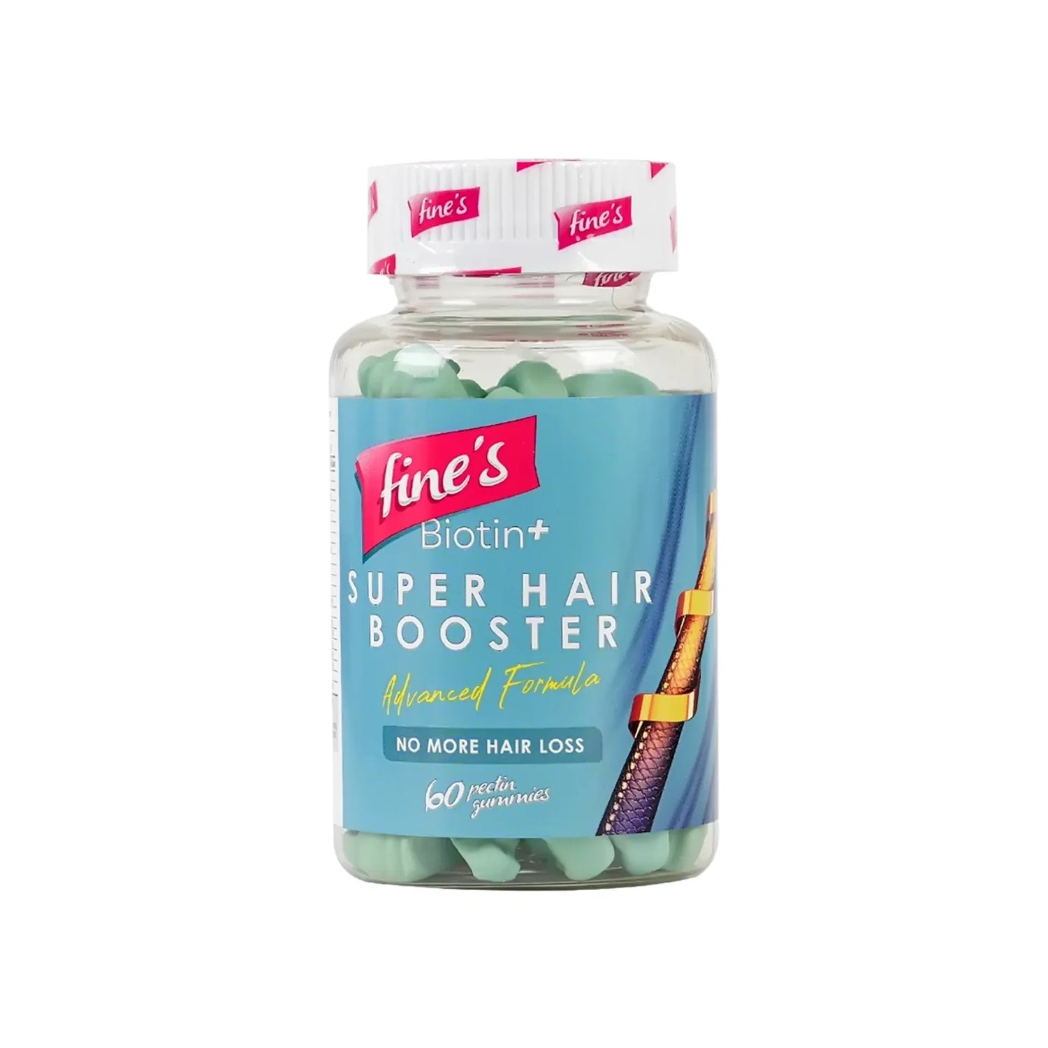 Fine's Super Hair Booster + Biotin 60 Gummies