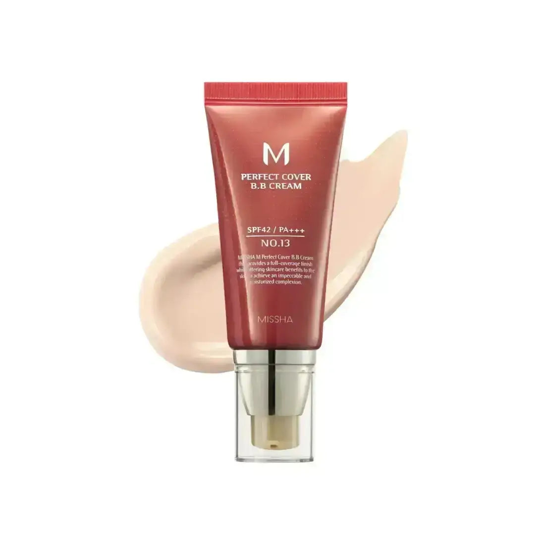Mishaa M Perfect Cover BB Cream SPF 42 - No.13 Bright Beige - 50ml