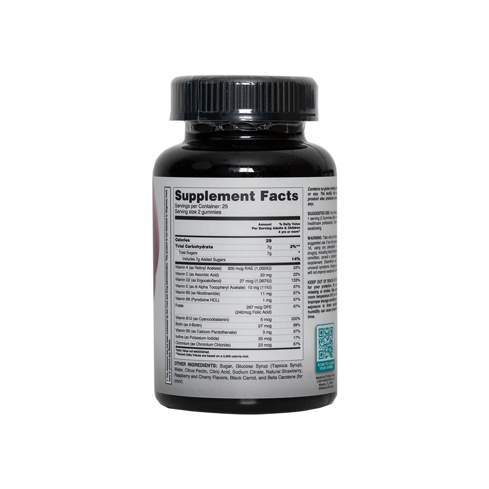 Livs Women's? Multivitamin? with Berries Flavor 50 Gummies