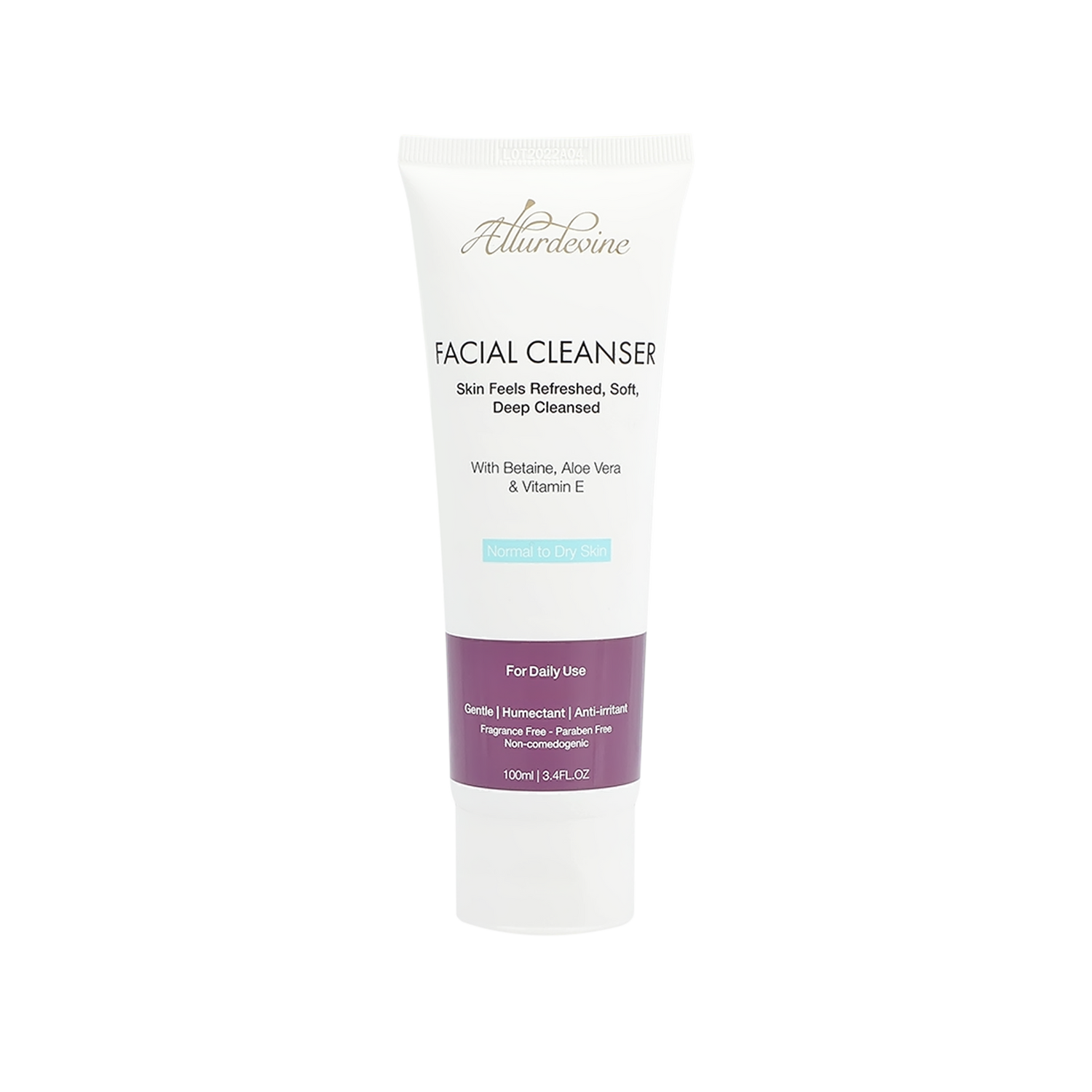 Allurdevine Facial Cleanser For Normal To Dry Skin 100ml