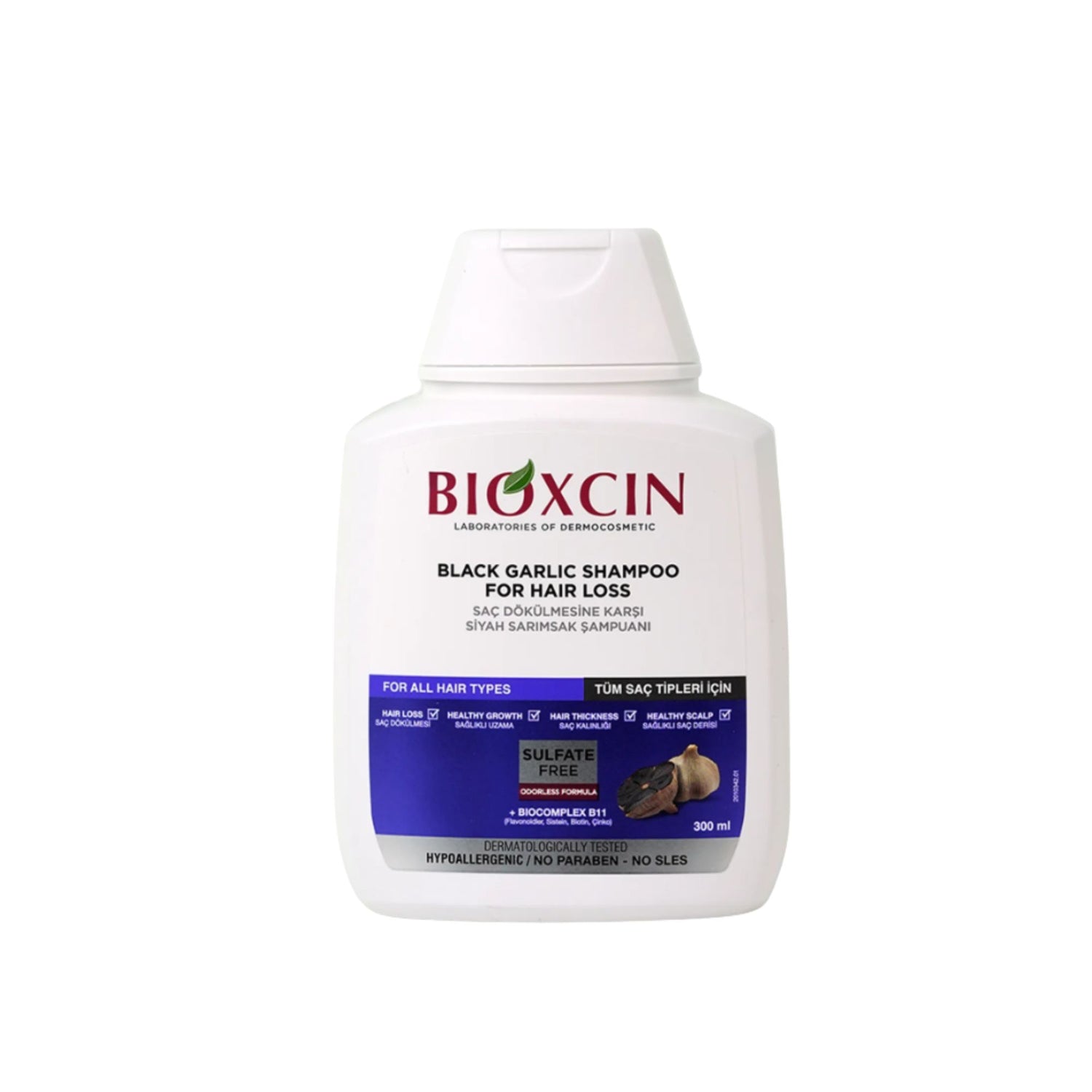 Bioxcin Black Garlic Shampoo 300 ml