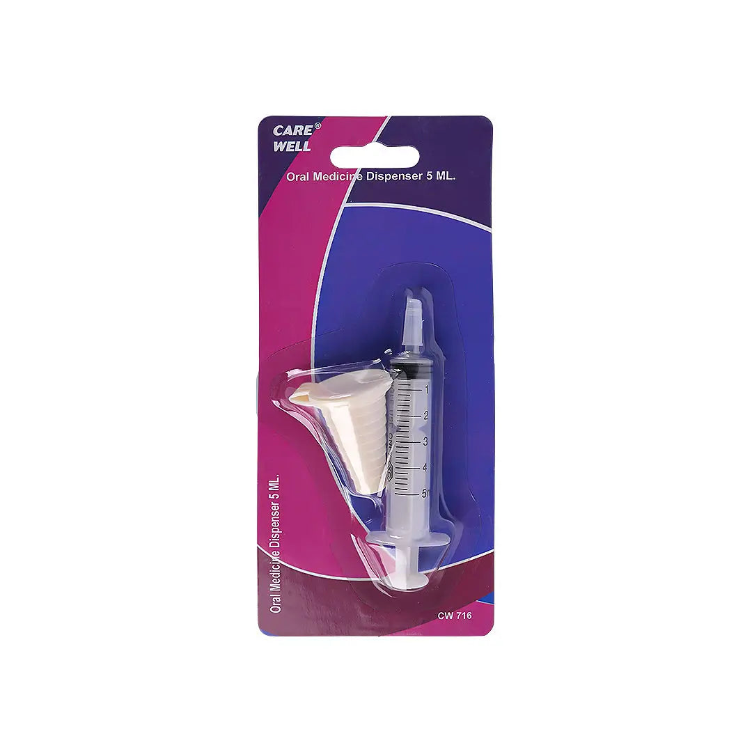 Care Well 716 Oral Control Syringe 5Ml