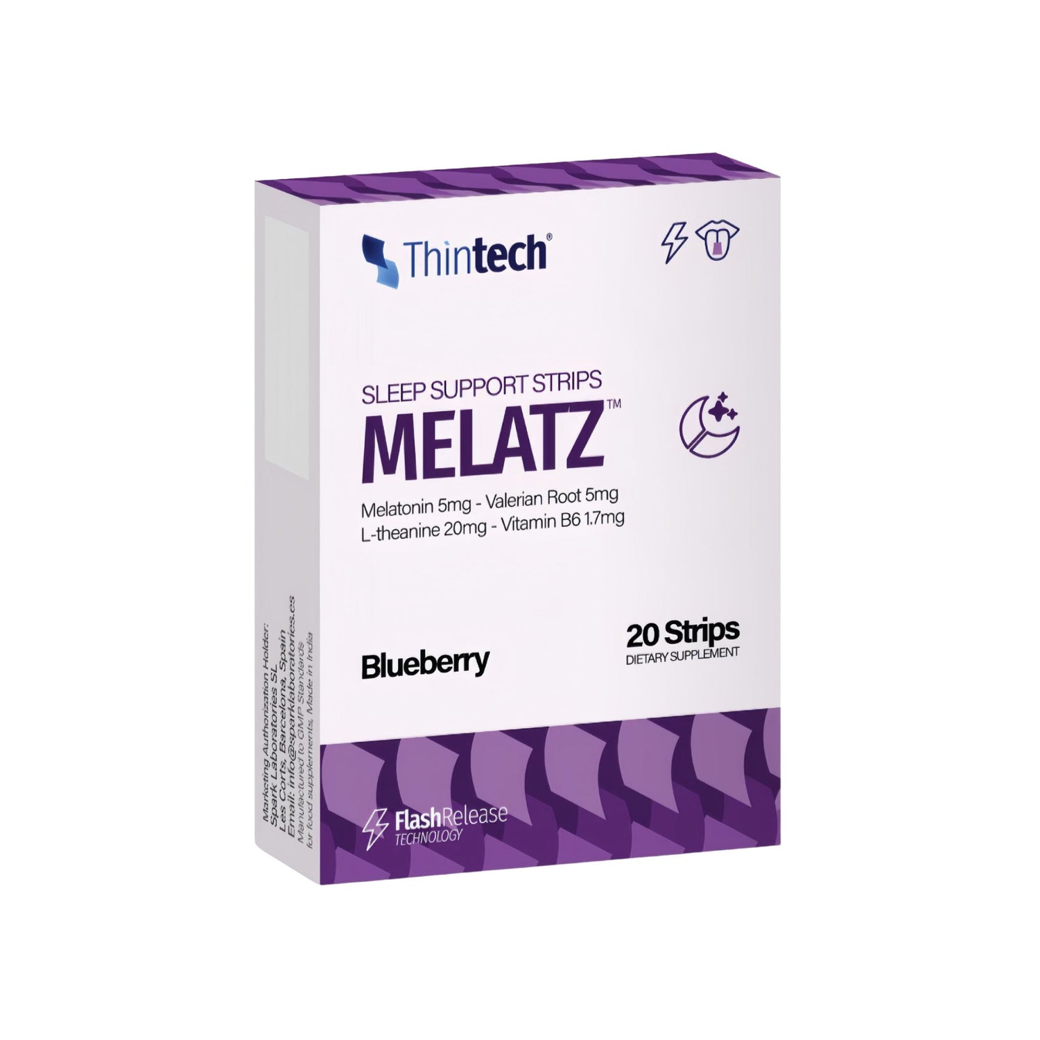Thintech Melatz 10 Oral Strips