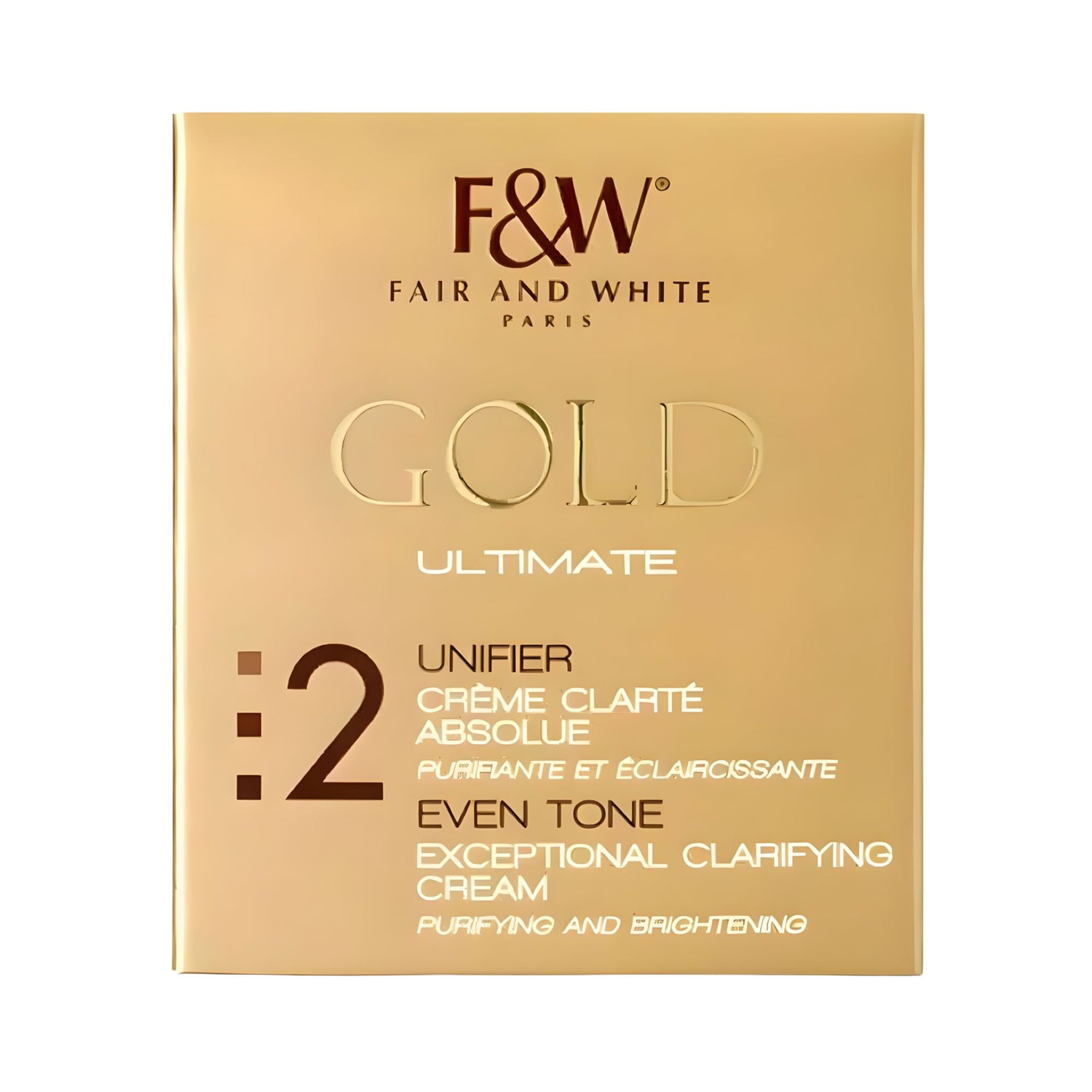 Fair & White Gold2 Exceptional Clarifying Cream 200ml