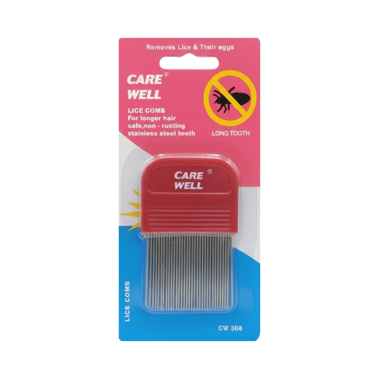 Care Well Short Tooth Lice Comb cw307 c368