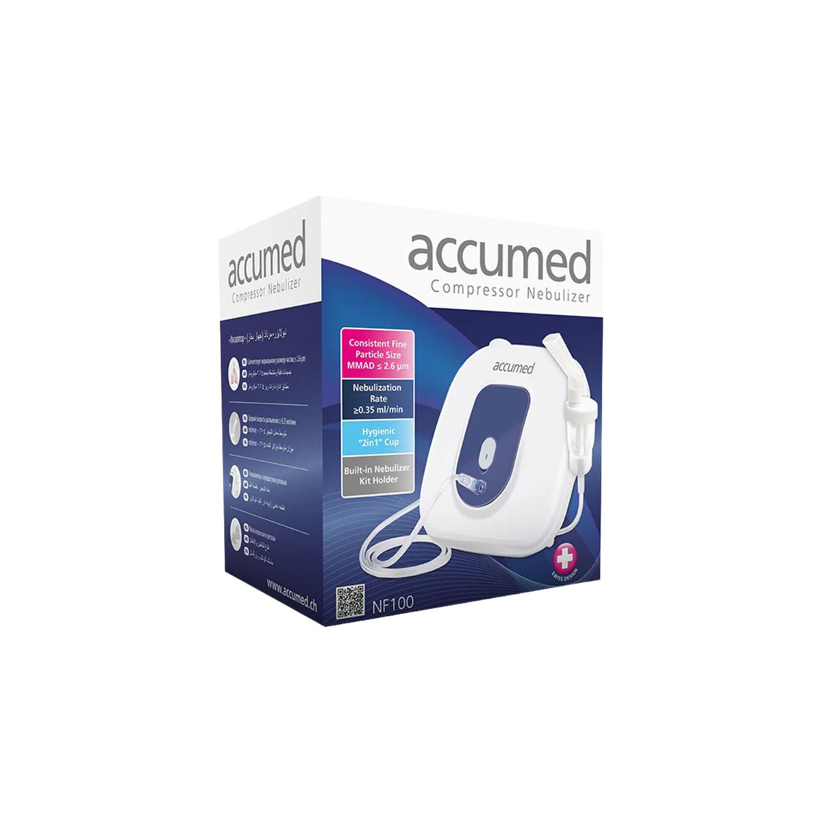 Accumed Compressor Piston Nebulizer NF100 A180 - Beauty Vitamins