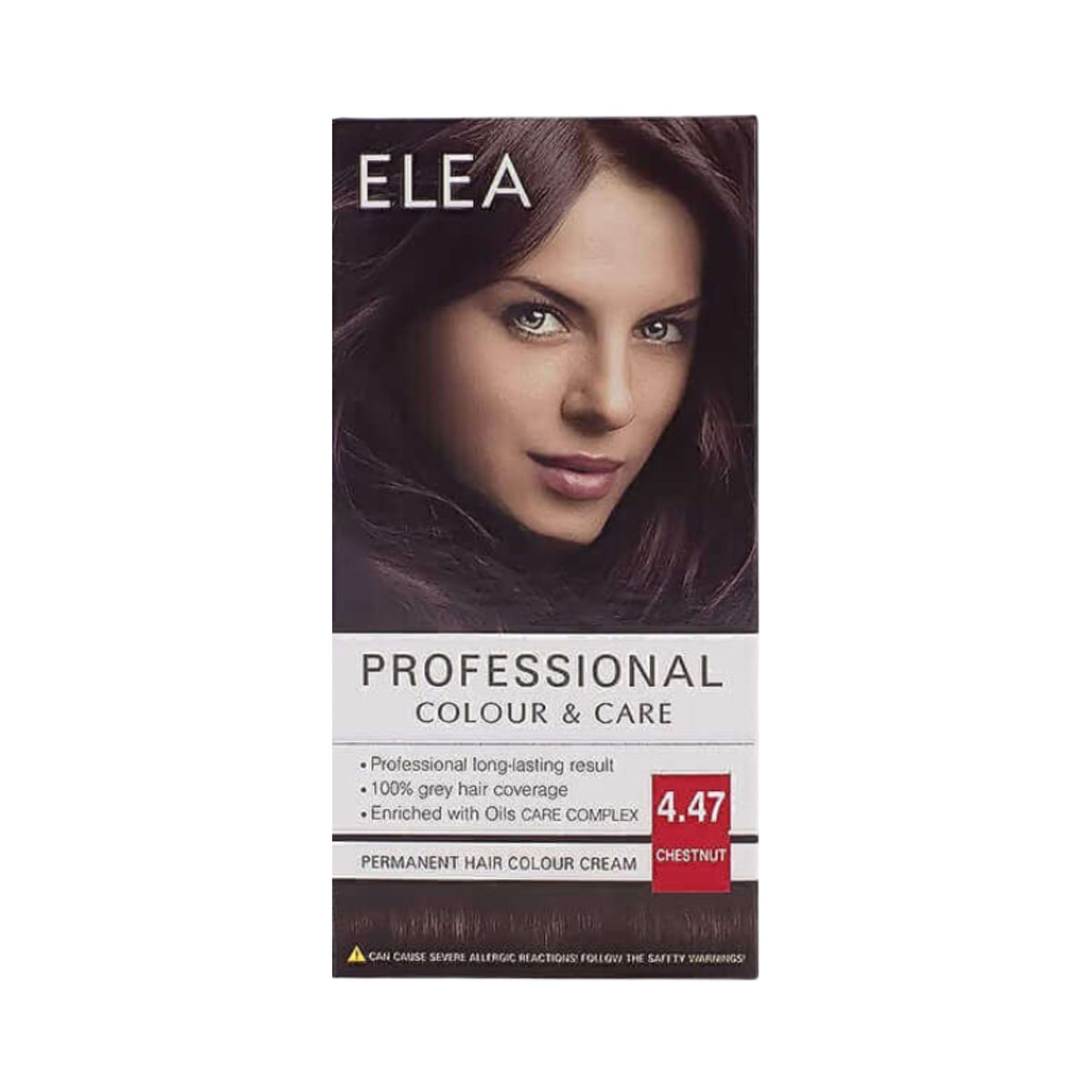 Elea Hair Color Cream 4/47 Chestnut 123ml - Beauty Vitamins