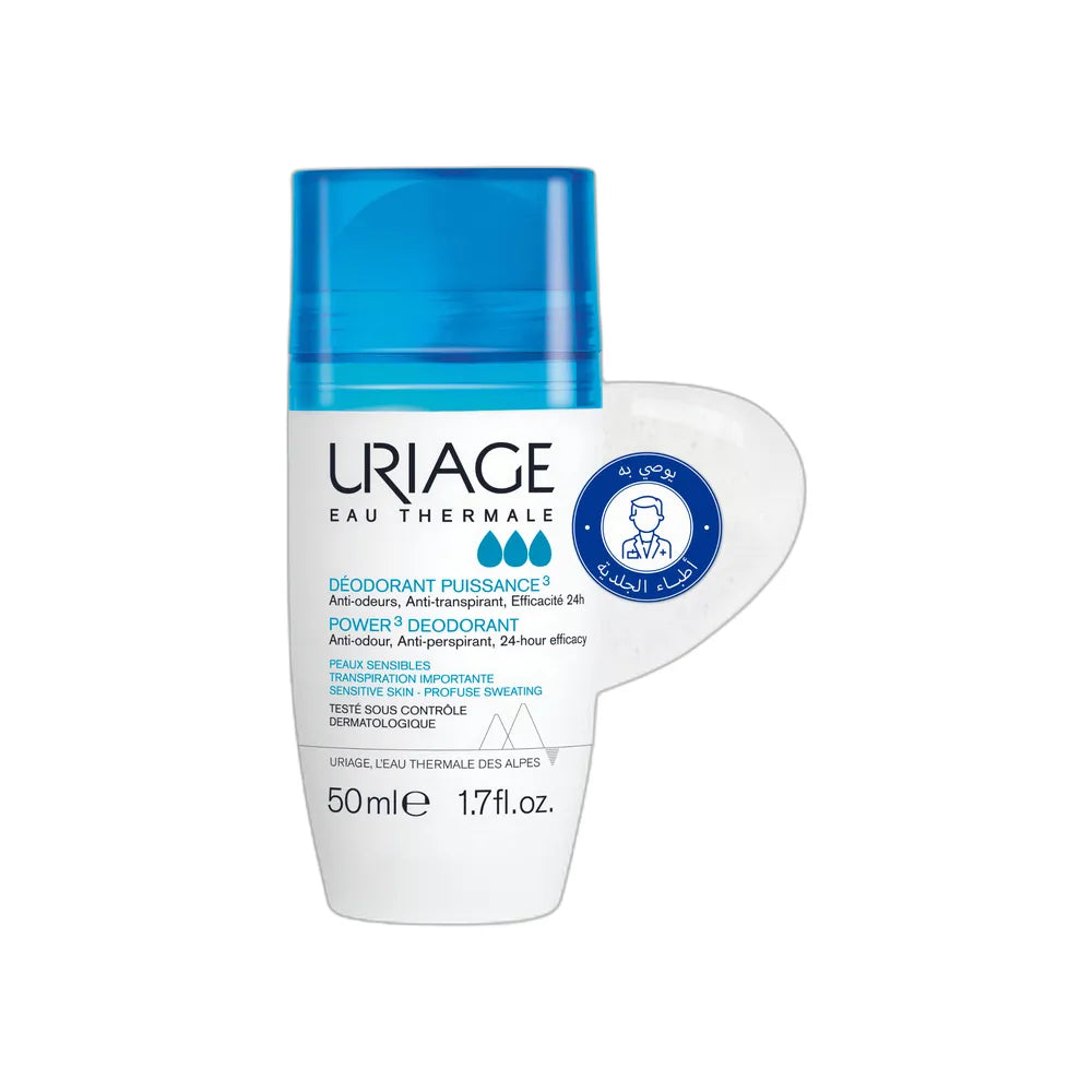 Uriage Deodorant Power3 Roll On 50ml 10200139
