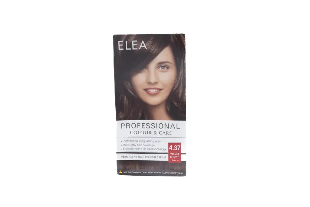 Elea Hair Color Cream 4/37 Velvet Brown 123 ml