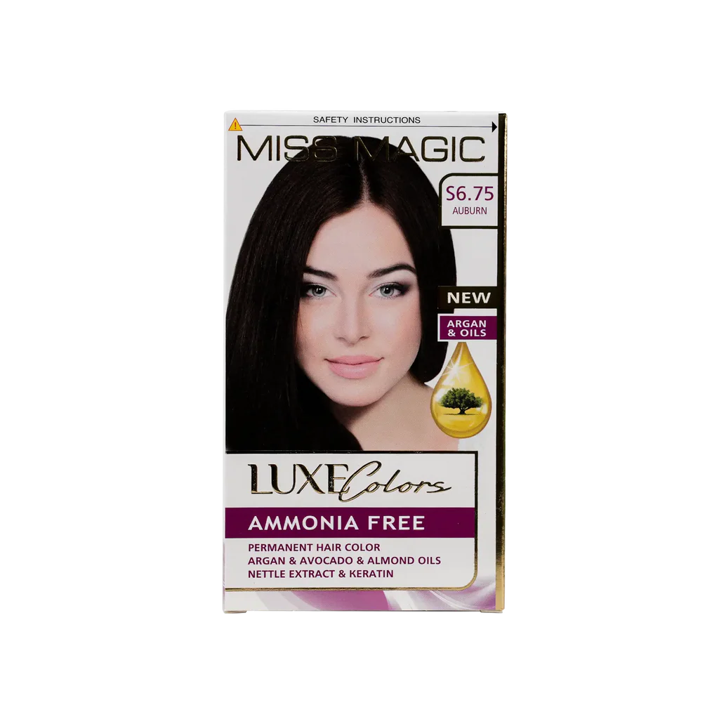 Miss Magic Luxe Hair Color Auburn 6.75 105gm