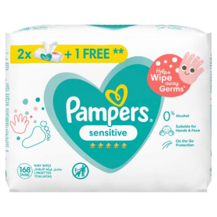 PA Wipes Sensitive FE 3*3*56