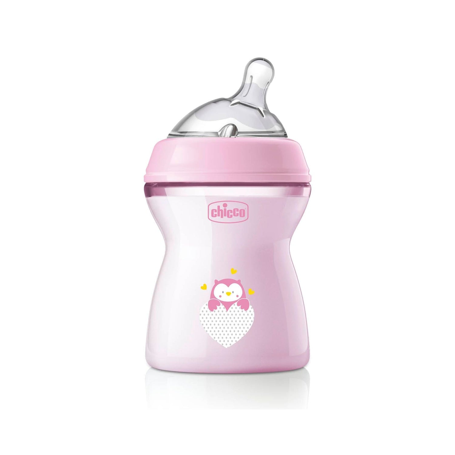 CHICCO NATURALFEELING FBOTTLE 2M+ 250ML PINKCOL CHCN-000686