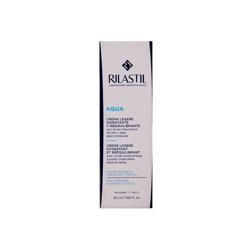 RILASTIL AQUA LEGRE LIGHT MOISTURIZING CREAM 50ML