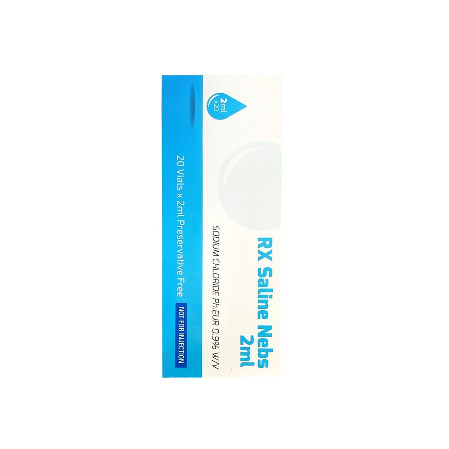 Rx Saline Nebs 2ml*20 Vials