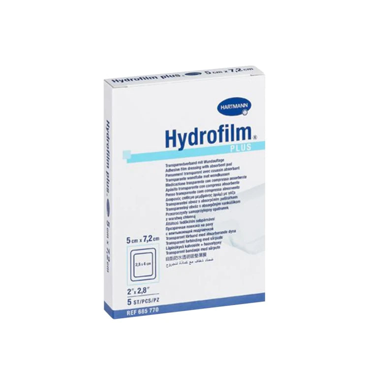 هارتمان هيدروفيلم بلس لاصقات جروح مقاومة للماء 5×7.2 سم 